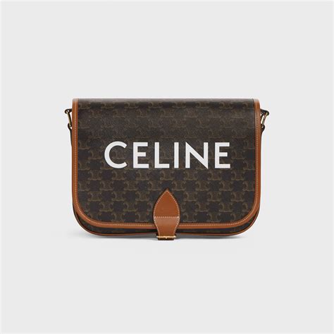 sac folco celine|Celine tan canvas bags.